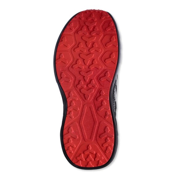 Athletic Works Toddler & Big Kids Knit Cage Athletic Sneakers, Size 2, Lace Up - Picture 4 of 5